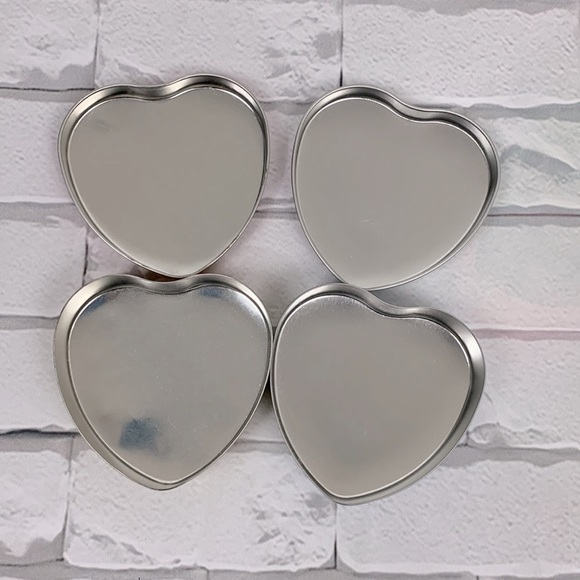 Brighton Heart shaped Jewelry Tins Lids Set of two - Picture 6 of 9